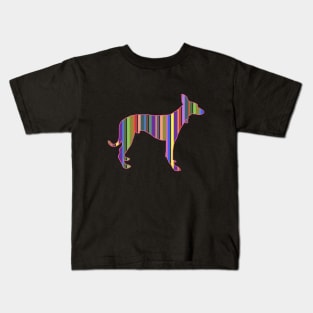 Fred - The Stripy Lurcher Kids T-Shirt